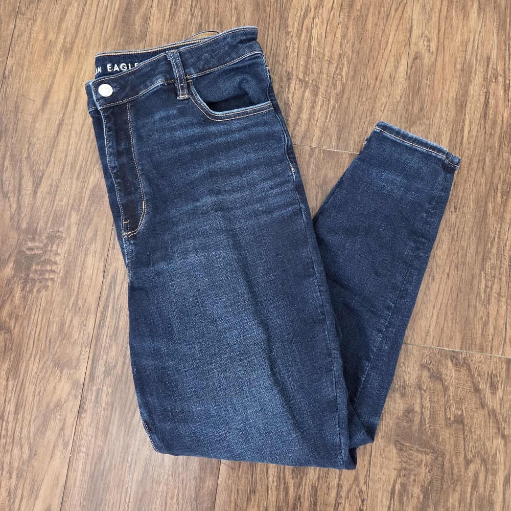 American Eagle Next Level Stretch Jeans - Dark Blue